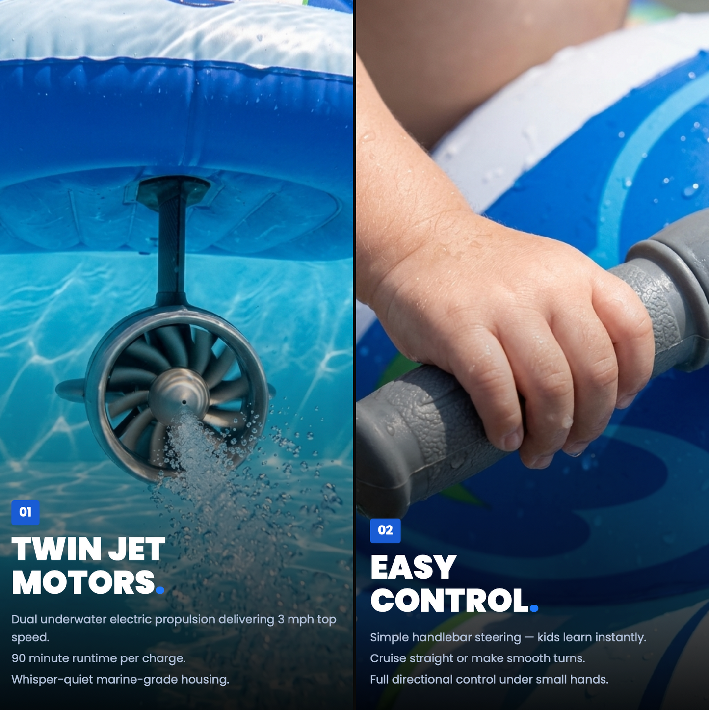WaveBuddies Motorized Kids WaterScooter