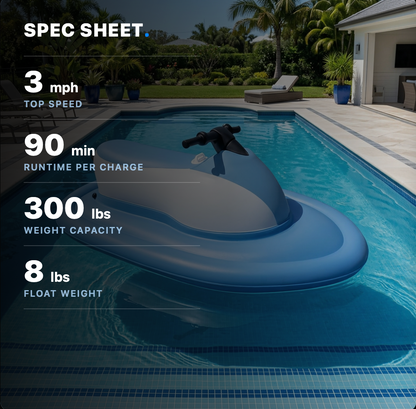 Motorized Inflatable JetSki Pro